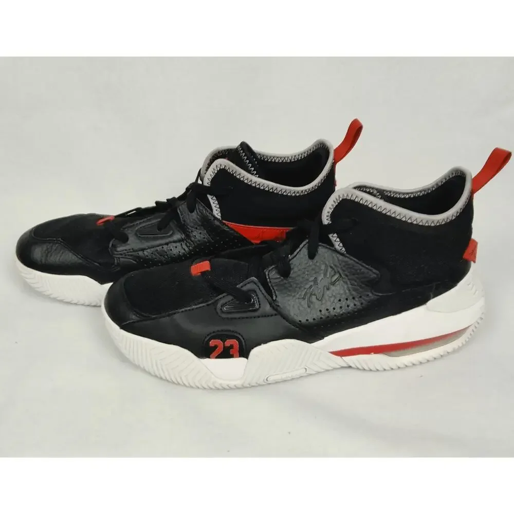 Jordan Stay Loyal 2 II Black White Gym Red Basketball Shoes Mens 10 DQ8401-006